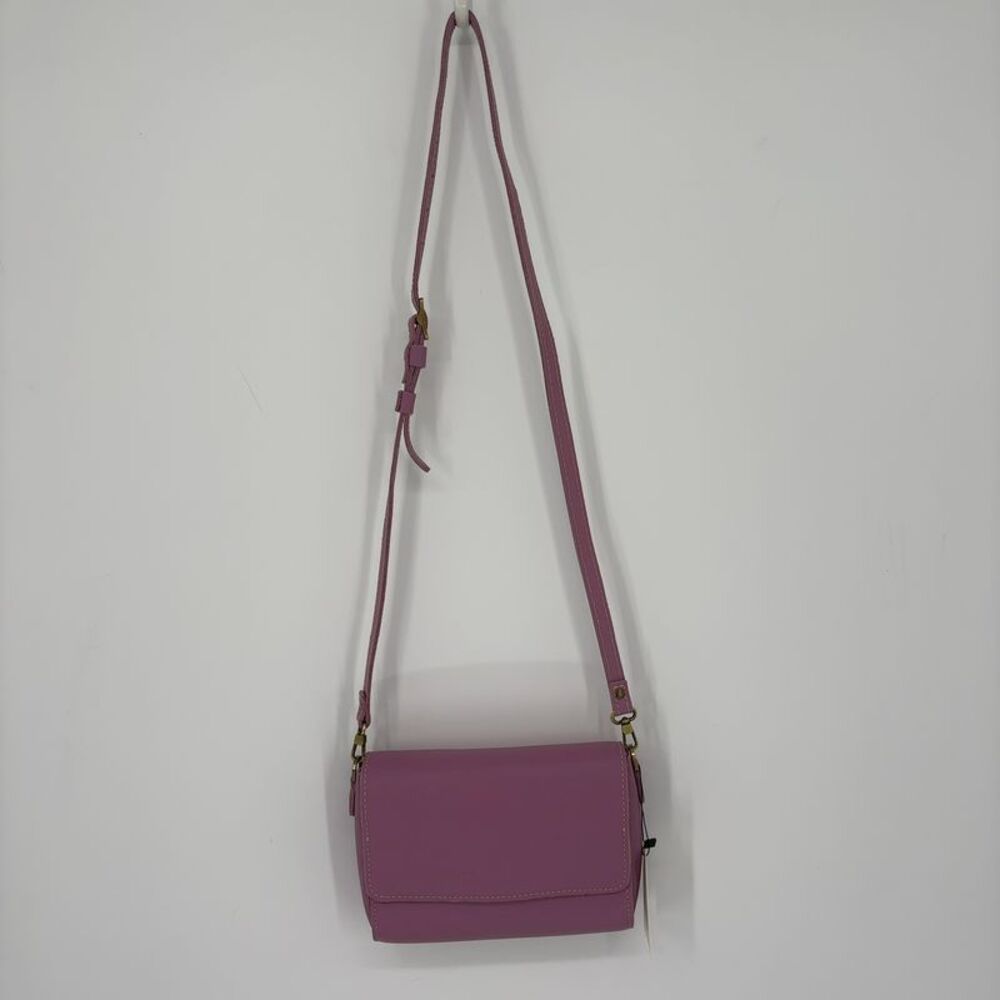 Portland Leather Metro Crossbody Bag In Calla Lily
